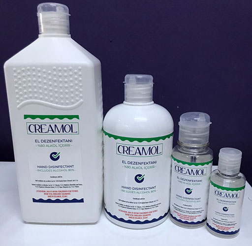 CREAMOL | hygiene products | hand sanitizer | fog disinfectant ...